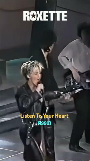 Roxette (Listen To Your Heart / Sanremo 1990) #music #rock #pop #roxette