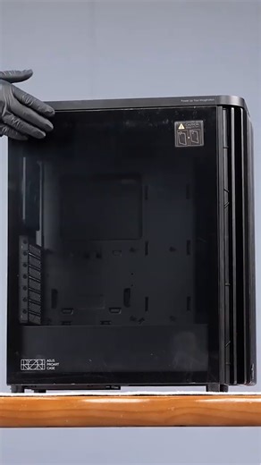 华硕ProArt 创梦40 PA401木艺版机箱 强力散热/木艺前进气格栅/免工具拆装/电源按键锁/PWM一键设置