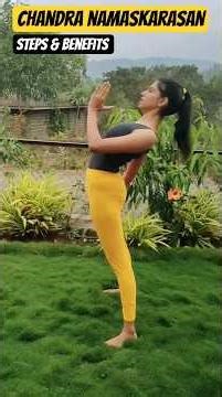 Asana To Overcome Laziness. #yoga #chandranamaskar #suryanamaskar #shorts #motivation #exercise #gym