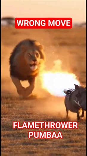 He Messed With The Wrong Warthog… Then This Happened 🔥😭 #viralanimals #animalshorts #viral #wildlife