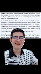 Session 3: Opening Spiel for a Recognition Program 😉 ***pagbigyan niyo na po ang hinihingal @ malamig 😅 ***credits to the owner of the script :) #emceeing #hosting #cordilleranemcee #cordilleranhost #publicspeaking #viralchallenge #viralvideoシ | Cordilleran Emcee/Events Host