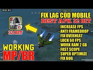 BEST APK CODM 32 BIT | FAST RENDERING ANTI LAG 60 FPS | FIX BUG | SAFE NO BANNED 100% WORKING