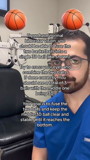 New Convergence / Stereofusion Test! #binocularvisionmatters #eyeexercise #visiontraining #visionexercise #fusiontest #fusion #convergence #headaches #migraines