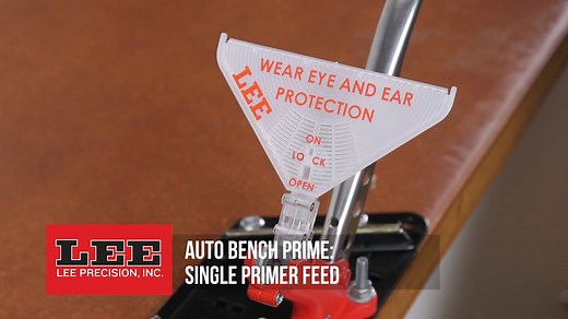Lee Auto Bench Prime- Single Primer Feed