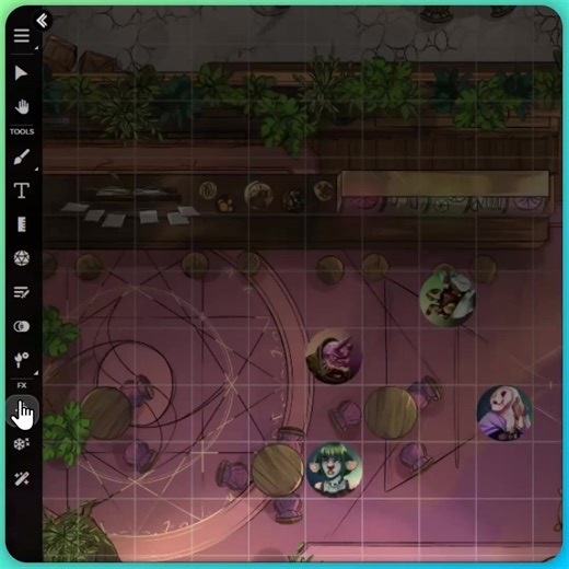 1.8K views · 22 reactions | NEW: Preview a token's vision with one click!  Our new Dynamic Lighting menu tells you how many tokens have vision on your map. PLUS, you can now click the eye icon, "Preview As," to quickly see a token's line of sight. This is available in Jumpgate games. Have you tried it? | Roll20 | Facebook