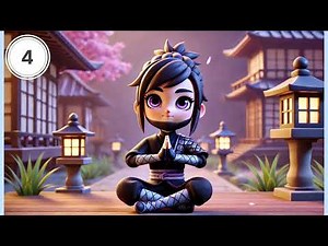 Ninja Yoga for Kids 🥷 | Fun Exercise & Mindfulness Adventure!