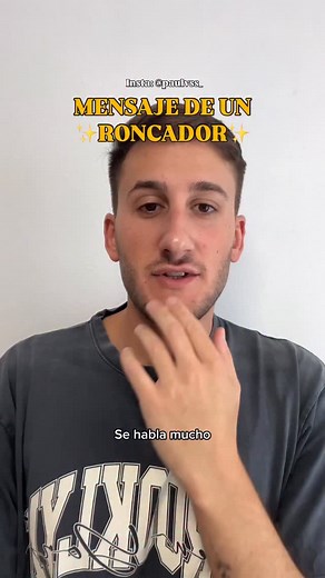154K views · 3.4K reactions | Roncamos pero no matamos a nadie, gracias ♥️ Para más videitos podéis darle al botón de seguir, que es gratis  #humor #roncar #mensaje #paulvss #dormir | Pablo Vallejo | Facebook