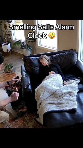 Hilarious Smelling Salts Alarm Clock Prank Compilation