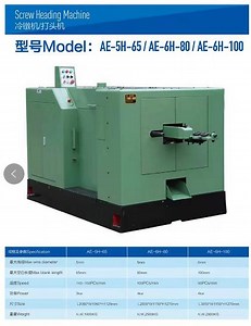 [Hot Item] China OEM Scrwe Making Machine Wire Cold Heading Machine