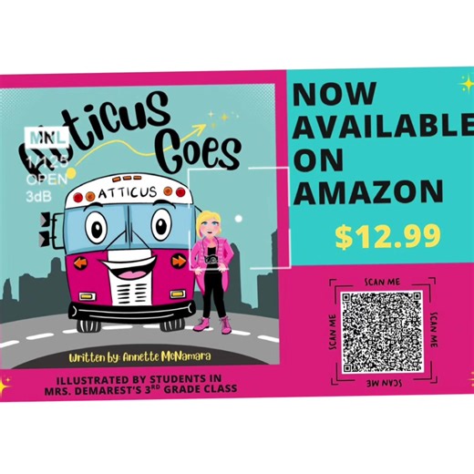 ATTICUS GOES IS LIVE ON AMAZON!!! For $12.99 you can get this first edition version of the book that I hope to turn into an ongoing series that matches the Adventure I had in this awesome bus and the amazing people I met. Proceeds from the book will go towards repair of Atticus, supporting Beautiful Strength, and to the elementary school where I am currently substituting and para teaching. Please share this link 🙂 Here's my initial post about this collaboration with 3rd grade students: Slowing 