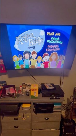 Golden Books Music DVD: Action Bible Songs - Main Menu