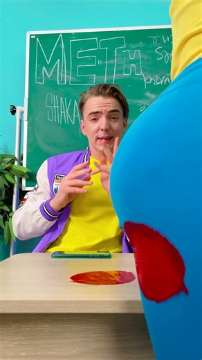 Epic School Paint Prank Gone Wild! 🎨😂 #Shorts #PrankChallenge