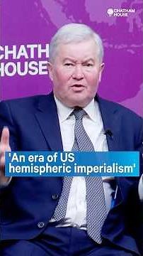 Trump's new world: 'An era of US hemispheric imperialism'