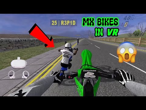 *First rideout in VR!* | Mx Bikes