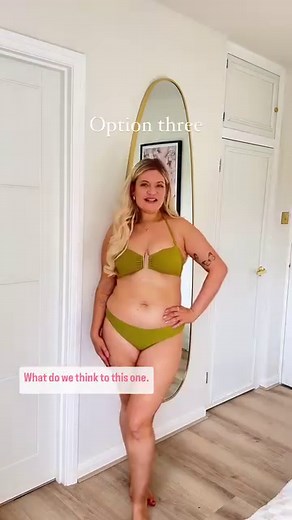 Midsize swimwear try on 👙 Tesco edition! ☀️ Which one is your fav - 1, 2, 3, 4 or 5?! 👇🏻 I’m hunting down the best midsize swimwear on the UK highstreet 😇 You guys LOVED last weeks Swimwear Saturday and this was the highest recommended brand to try! 🫶🏻 I also tried to show you the back too this time, so you hopefully find it helpful 💞 #midsizefashion #midsizegirl #midsizeswimwear #tescoclothing #midsizeoutfits #size12style #fandfclothing | TRUST IN VOGUE