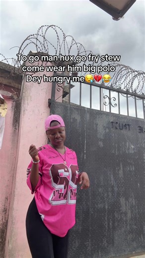 Man in Big Polo Hungry for Fry Stew