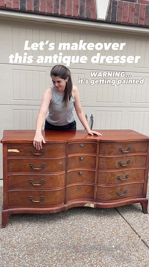 Antique Furniture Makeover: DIY Project with Paint and Repairs