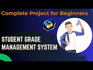 Student Grade Management System in Python | Mini Project for Beginners | #PythonMiniProject