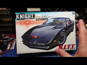 Aoshima 041307 1:24 scale Knight Rider K.I.T.T. car season four