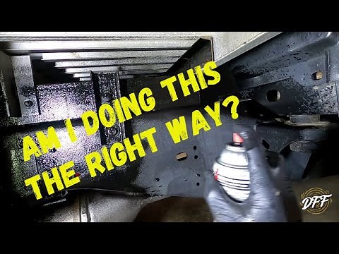 Applying Fluid Film Black Undercoating To Ram 3500! (Bonus clip at the end)