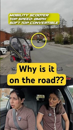 Get a DRIVING LICENCE or you’ll end up with a MOBILITY SCOOTER! 🛵#driving #car #learn #theory #test