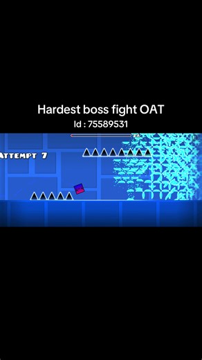 Discovering the Hardest Geometry Dash Boss Fight