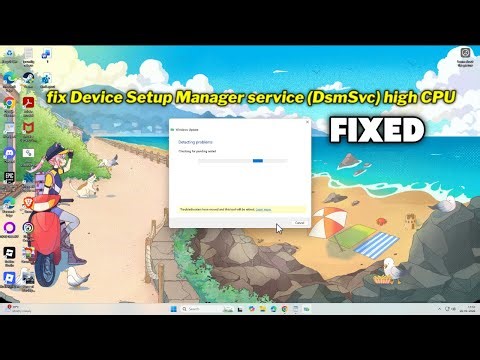 (FIXED)Device Setup Manager service (DsmSvc) high CPU