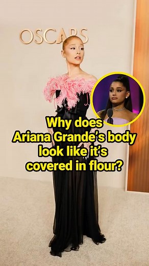 54K views · 394 reactions | Why does Ariana Grande’s body look like it’s covered in flour? #fyp #celebrity #arianagrande #wickedforgood | Celebrity Updates | Facebook