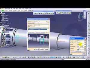Freistich - Powercopy - Catia v5 Training - Knowledgeware - User defined feature