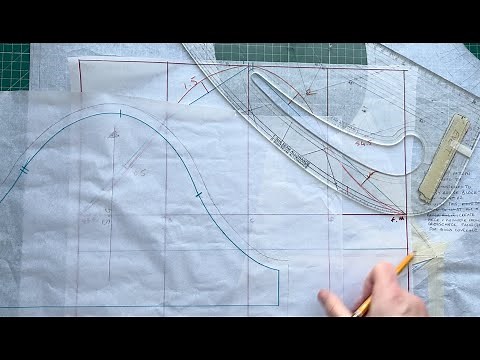 Learn how to draft a sleeve pattern to fit an armhole