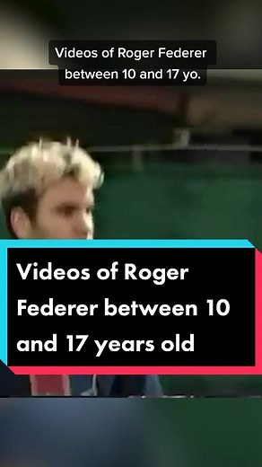 Young Roger Federer Tennis Videos