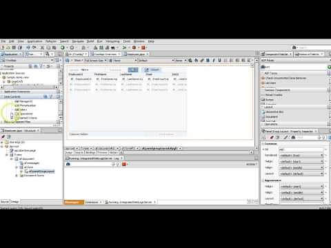 Oracle ADF end to end Application