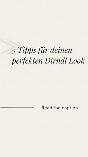 ✨ 5 Tipps für deinen perfekten Dirndl Look ✨ 1. Dirndl ist nicht gleich Dirndl: Achte auf hochwertige Stoffe und eine sorgfältige Verarbeitung – man sieht und fühlt den Unterschied sofort. 2. Der richtige BH ist Gold wert: Ein passender Dirndl-BH formt nicht nur das Dekolleté, sondern sorgt auch dafür, dass das Mieder perfekt sitzt. 3. Schleifen sagen mehr als Worte: Rechts, links, mittig oder hinten – die Position der Schleife hat Tradition. Weißt du, was sie bedeutet? 4. Die richtige Passform 