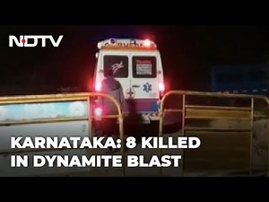 8 Dead In Explosion At Quarry In Karnataka's Shivamogga, Area Sealed Off
