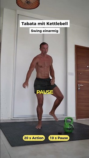 The TOUGHEST 4-minute INTERVAL with 1 kettlebell