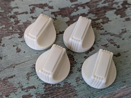 Vintage Art Deco Bakelite Radio Knobs - Set of 4 - 1930s Restoration - Etsy