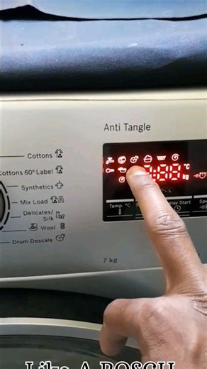 Bosch Front Load Washing Machine Me symbol blink kyu krta hai | Bosch Washing Machine display issue