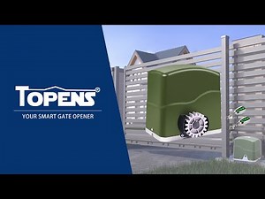 TOPENS RK700T Sliding Gate Opener - Strong Powerful