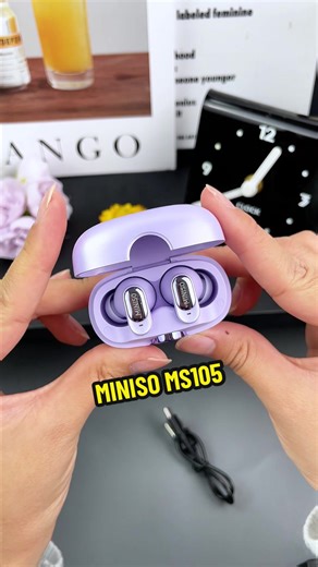 MINISO MS105 #earbudsviral #falldealsforyou #wirelessearbuds #fyp #tiktokmakemebuyit