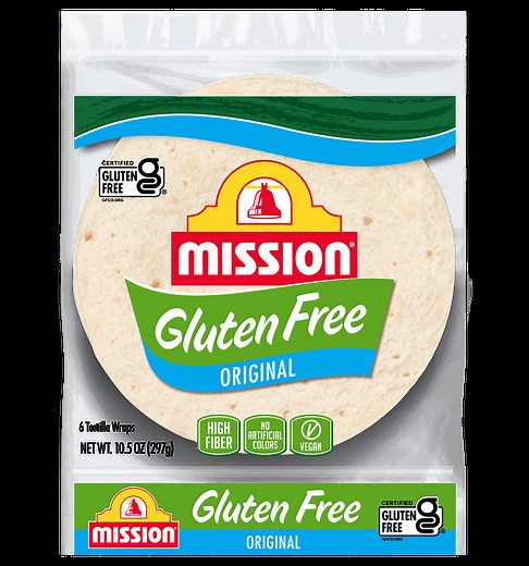 Gluten Free Original Tortilla Wraps - Mission Foods