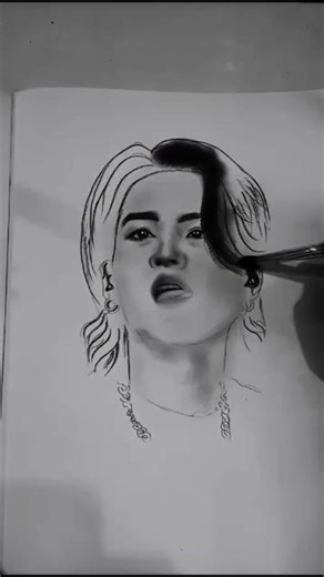 💜 BTS suga drawing tutorial step by step #bts #drawing #sketch #viral #viralshort#viral#art