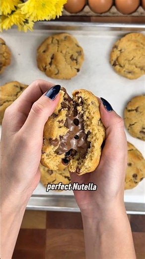 The Ultimate Nutella-Filled Cookie Recipe