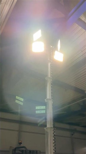 Turning Night into Day: Wacker Neuson LTN5 💡 #lighttower #construction #wackerneuson