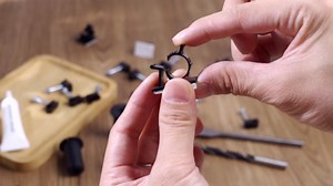 Cable Routing Kit for Starlink 3/4inch Wall Hole, 4pcs Starlink Wall Bushing Grommets Accessories Spade Drill Bit Long Drill Bit Wire Clips Adjustable Adhesive Clips Kit for Routers