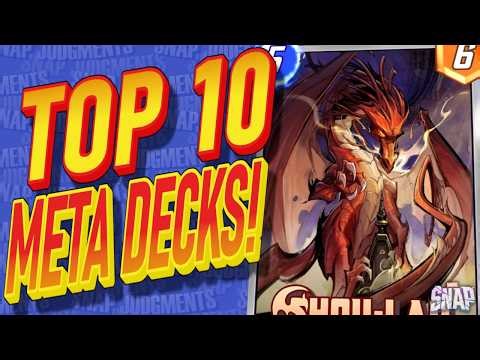 10 Best Decks in Marvel Snap after the OTA and NEW Gambit!
