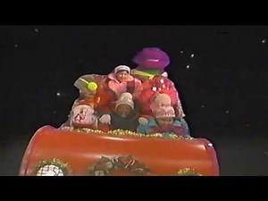 Barney and The Backyard Gang - Waiting For Santa - Sleigh Ride Crash - Explosion (HD 60fps)