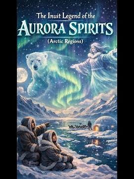 The Inuit Legend of the Aurora Spirits (Arctic Regions) #Mythology