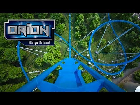 Orion Roller Coaster Front Seat POV Kings Island 2020 Giga Coaster