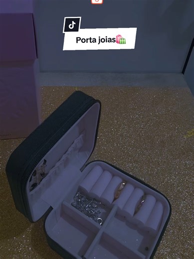 Porta Joias Compacto e Prático para Viagens