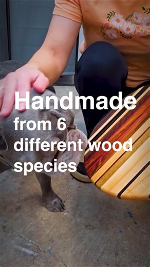 Making 6 unique cutting boards 🌳 #woodwork #DIY #shorts